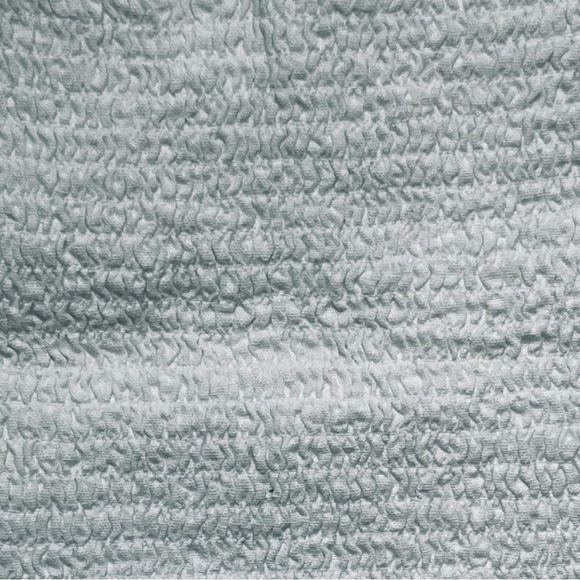 BP crop tank button front linen blend white cami shirred smocked back size 3X - Picture 4 of 10